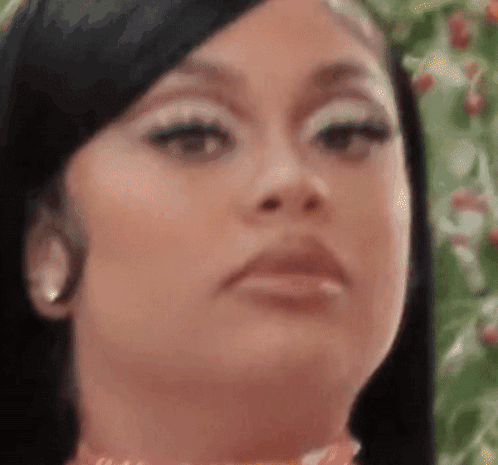 Woman Making Funny Face GIF
