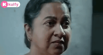 Woman Making Funny Face at Camera