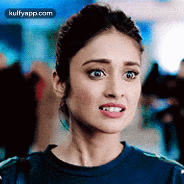 Woman Making Funny Face