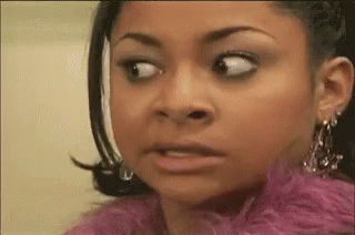 Woman Making Funny Face Close Up GIF