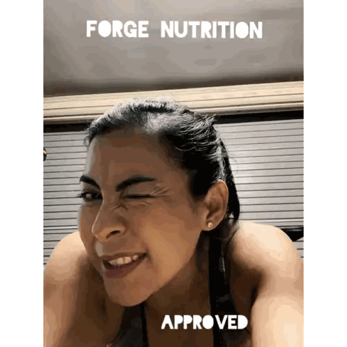 Woman Making Funny Face Forge Nutrition Approved