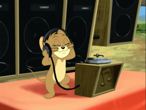 Woman Making Funny Face In Dark Room GIF