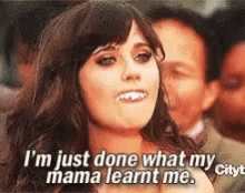 Woman Making Funny Face Saying I'm Just Done GIF