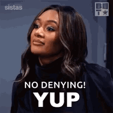 Woman Making Funny Face Saying No GIF
