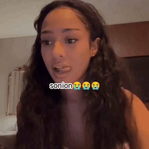 Woman Making Funny Face Sonion