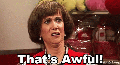 Woman Making Funny Face That's Awful GIF