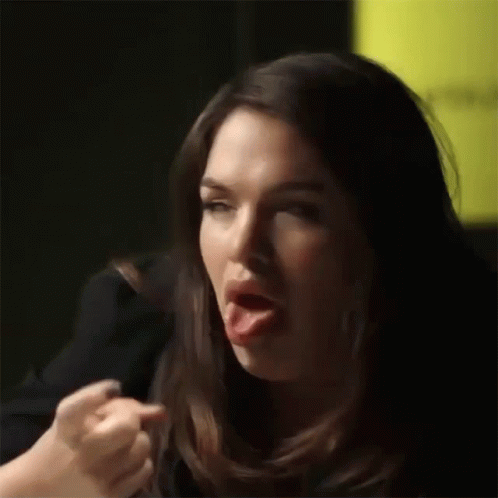 Woman Making Funny Face Tongue Out GIF