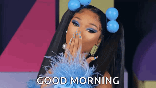 Woman Making Funny Face With Hands In Air GIF