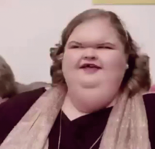 Woman Making Funny Face GIF