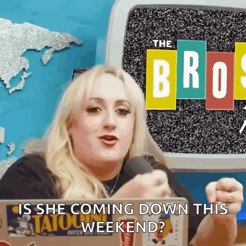 Woman Mic: Is She Coming Down This Weekend