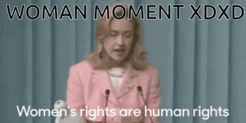 Woman Moment Hillary Clinton GIF