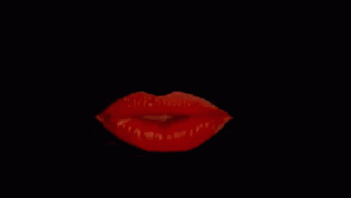 Woman Mouth Red Lipstick GIF