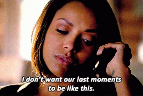Woman On Phone I Don't Want Last Moments GIF
