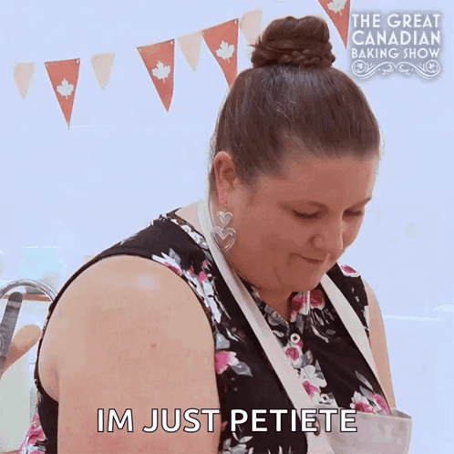 Woman On The Great Canadian Baking Show I'm Just Petjete GIF