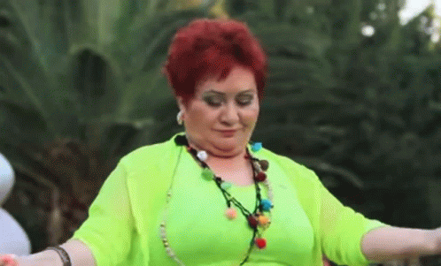 Woman on TV Show Seda Sayin Olayli Geceyle Ilgili