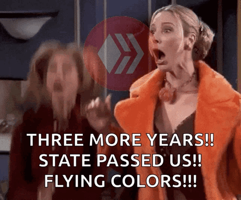 Woman Orange Coat Three More Years Flying Colors