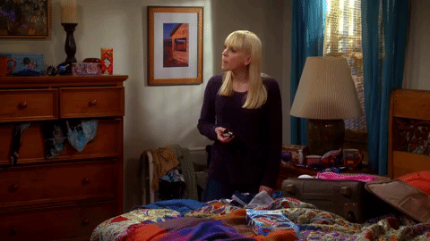 Woman Packs Luggage Full Of Thong GIF