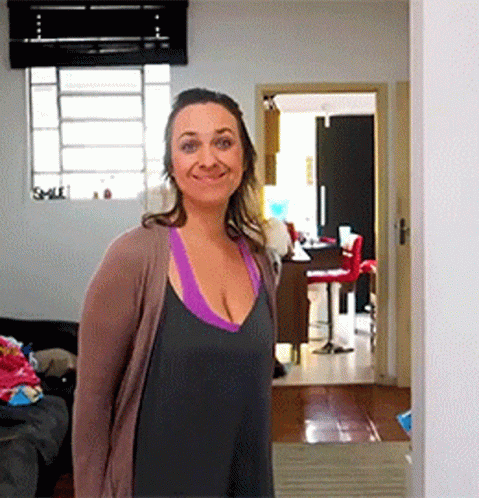 Woman Passive Aggressive Smiling GIF