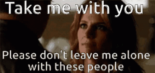 Woman Please Dont Go Take Me With You GIF