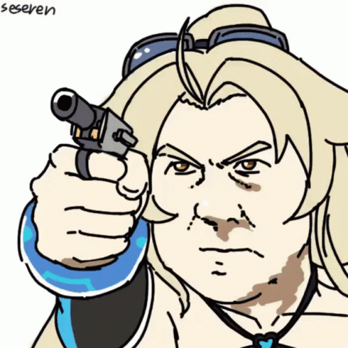 Woman Pointing Gun Seseren