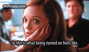 Woman Pondering What Being Turned On Feels Like
