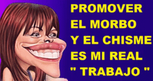 Woman Promover El Morbo Y El Chisme Es Mi Real Trabajo GIF