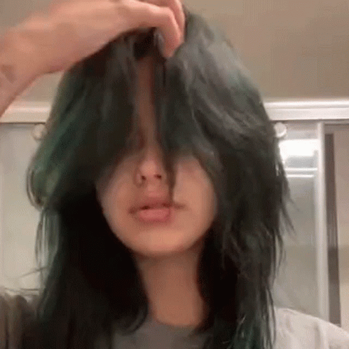 Woman Pull Hair Fix GIF