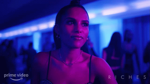 Woman Purple Dress Prime Video Riches Ad