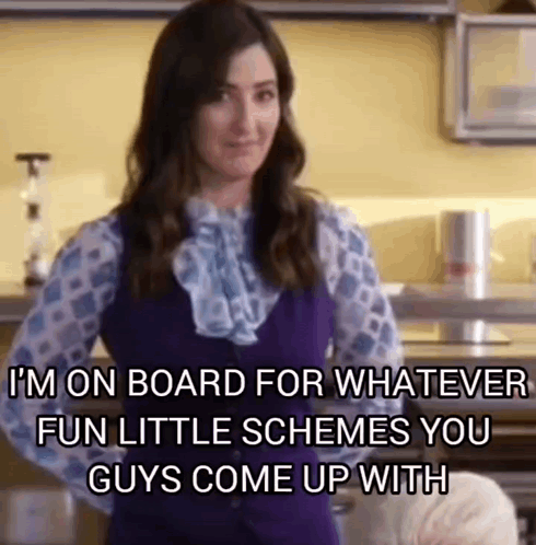 Woman Ready for Fun Schemes