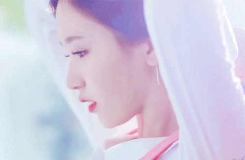 Woman's Face Close Up GIF
