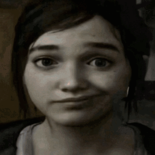 Woman's Face Close Up Slight Smile