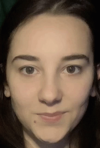 Woman's Face Eyes and Nose