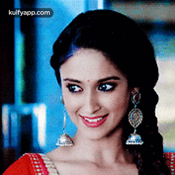 Woman's Face Kulfyapp.com GIF