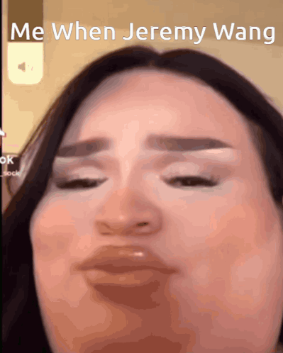 Woman's Face Me When Jeremy Wang GIF