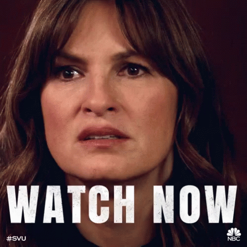 Woman's Face On Watch Now Poster GIF