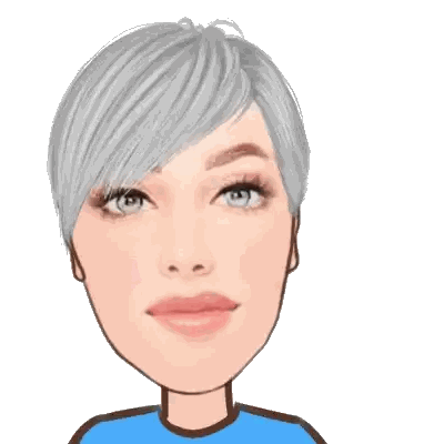 Woman's Face Surrounded by Fffi Letters