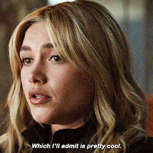 Woman's Face Which I'll Admit Is Pretty Cool GIF