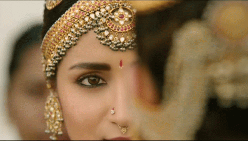 Woman's Face with Bindi