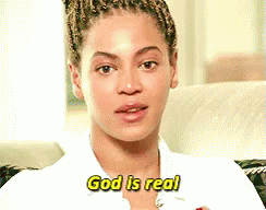 Woman's Face With God Is Real