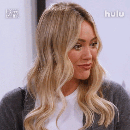 Woman's Face with Hulu Logo