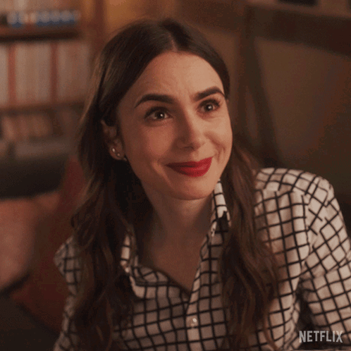 Woman's Face with Netflix