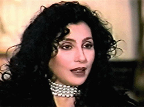 Woman's Face with Pearl Necklace