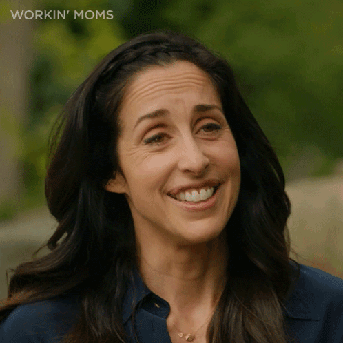 Woman's Face Workin' Moms GIF