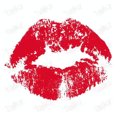 Woman's Lips With Quote GIF