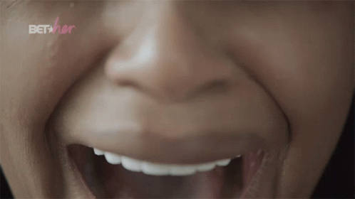 Woman's Mouth Close Up Bet Her Logo