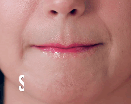 Woman's Mouth Saying Stick I