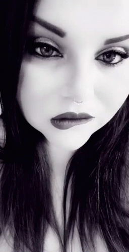 Woman's Mouth With Red Lipstick And White Teeth GIF