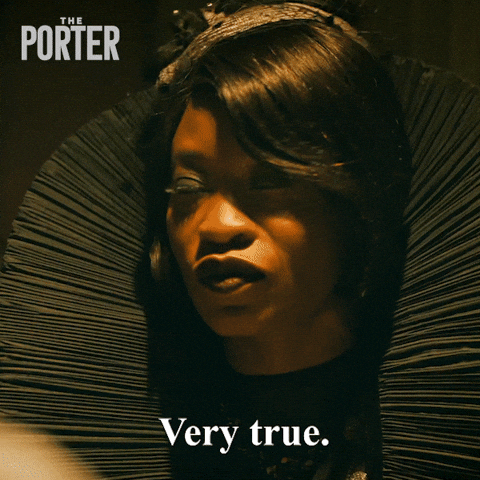 Woman Say True Dat Very True GIF