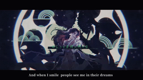 Woman Saying And When I Smile People See Me In Their Dreams GIF