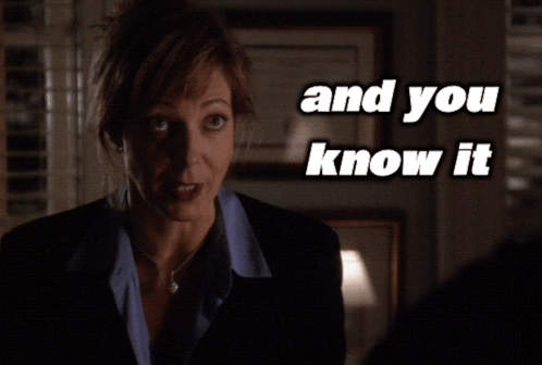 Woman Saying And You Know It